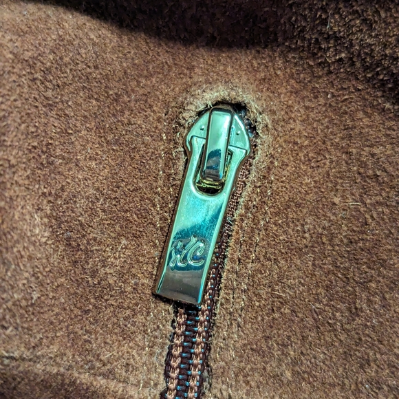 Final Price Kristin Cavallari Calissa OTK Slouch Suede Boots in Ginger Velvet - Picture 9 of 16